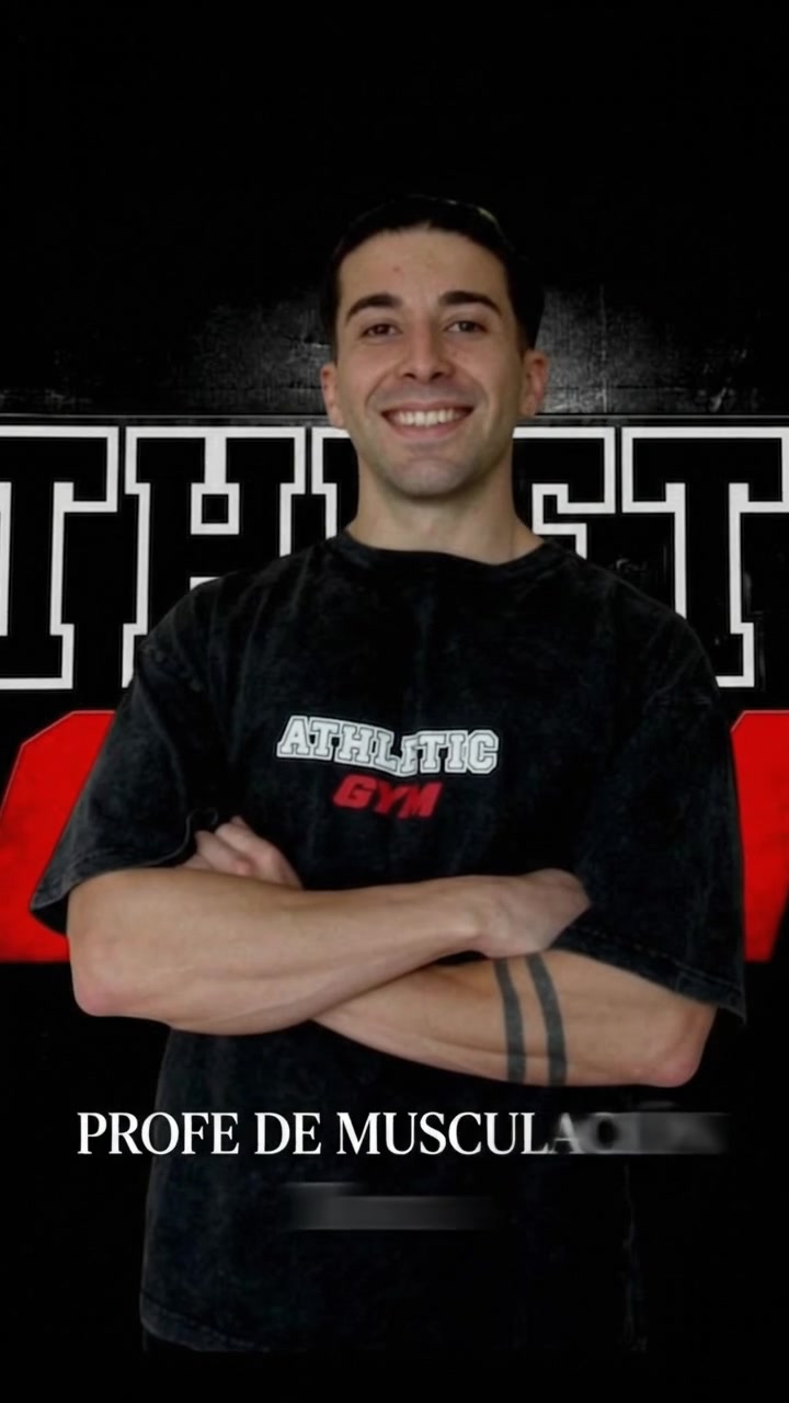 Tomás, profe de Athletic Gym