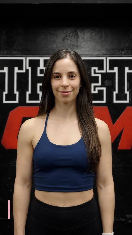 Melisa, personal trainer de Athletic Gym